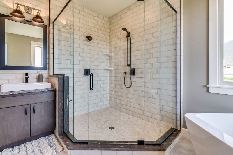Stylish Tiled Shower